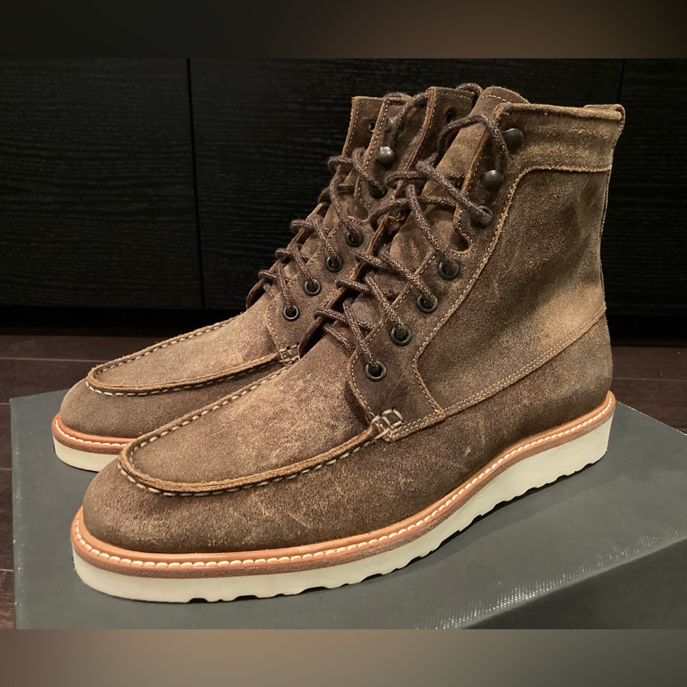 Nisolo Mateo Moc Toe Boots Brown size : 9.5